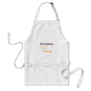 Grandmother Cupcakes Mother's Day Standard Apron
