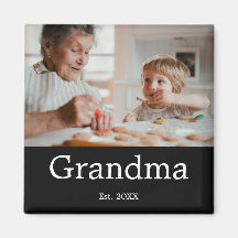 Grandmother Established Photo Gift