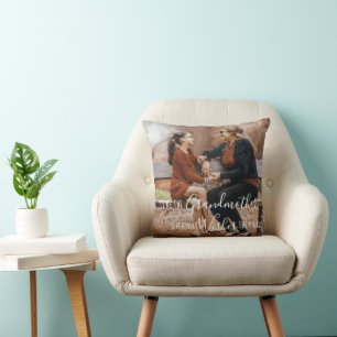 Grandmother Everyone Wants Sweet Quote Photo Cushion