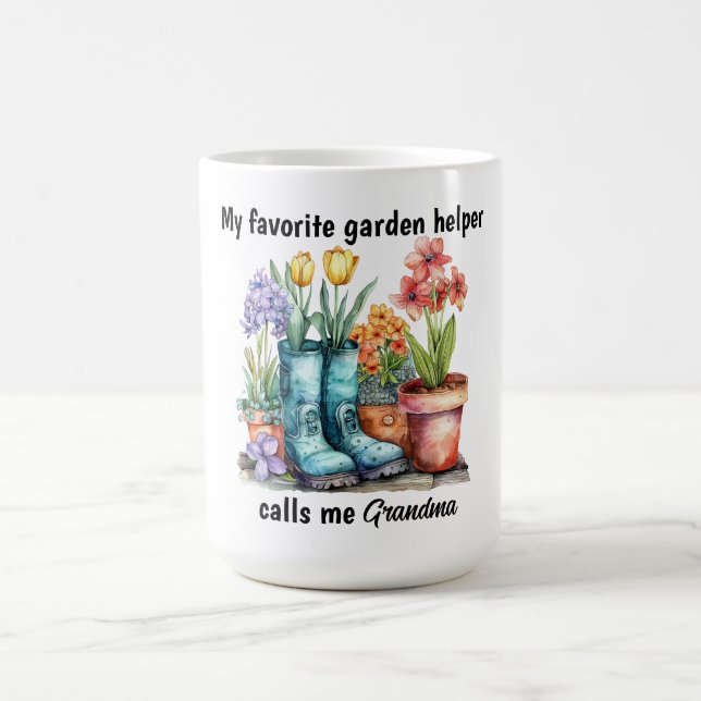Grandmother garden  coffee mug (Center)