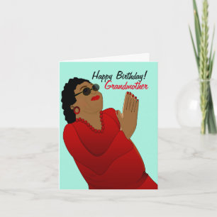 Grandmother Grandma African American Card