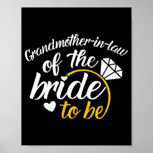 Grandmother-in-law Of The Bride-to-be Big Wedding  Poster