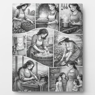 Grandmother Mom Mother's Day Plaque