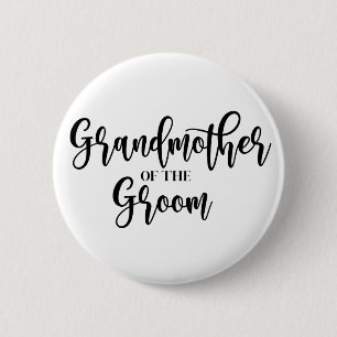 Grandmother of the Groom Button