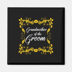 Grandmother Of The Groom Matching Bachelorette Par Magnet