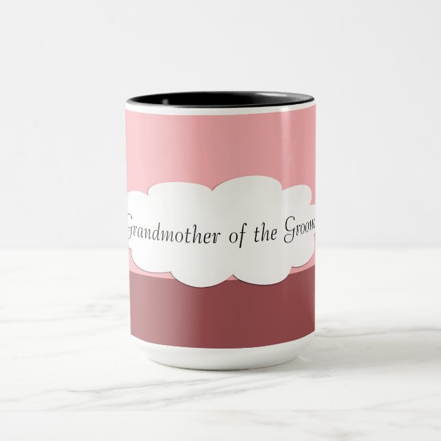 Grandmother of the Groom | Wedding Mug (Center)