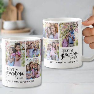 Grandmother Photo Collage Coffee Mug