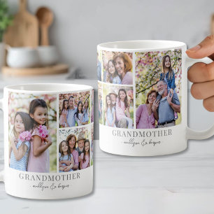 Grandmother Photo Collage Coffee Mug