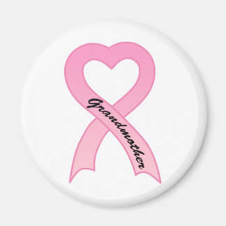 Grandmother Pink Ribbon Magnet