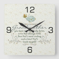 Grandmother Poem with Birds