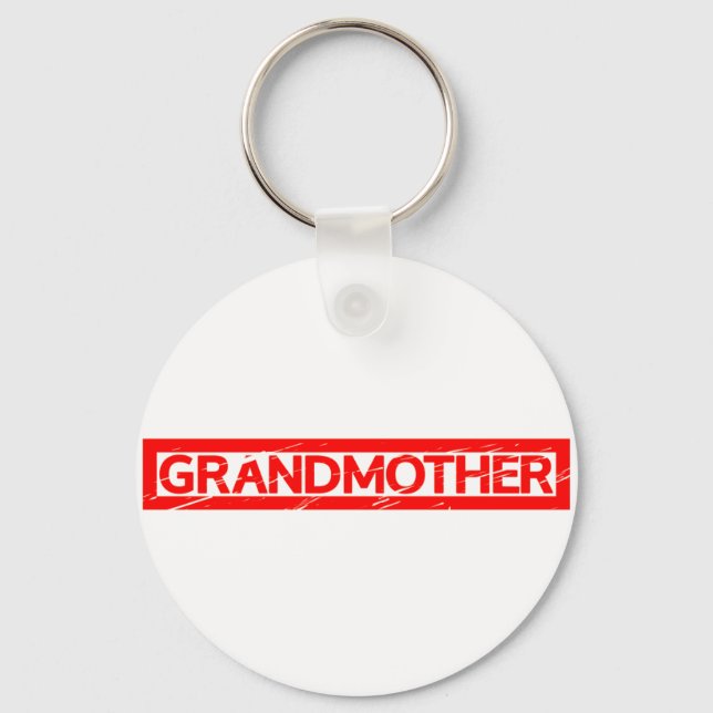 Grandmother Stamp Key Ring (Front)