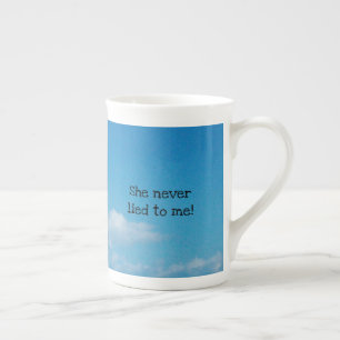Grandmother Told Me Bone China Mug