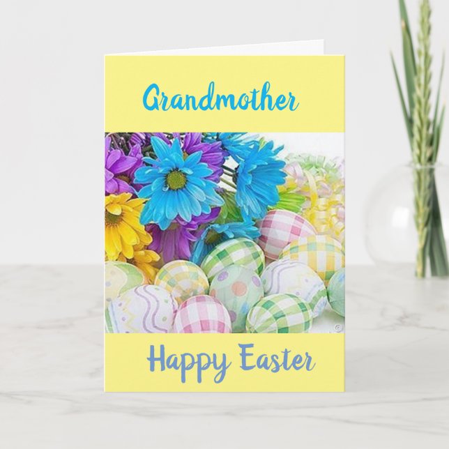 ***GRANDMOTHER*** YOU ARE LOVED "EASTER" CARD (Front)
