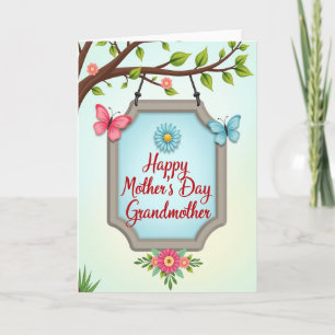 Grandmothers Day Spring Blossom Card