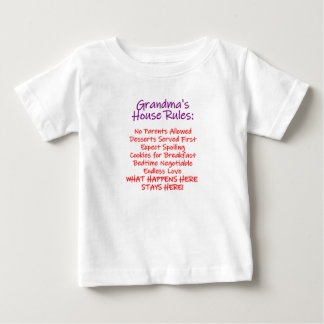 Grandmothers Rule the World Baby T-Shirt