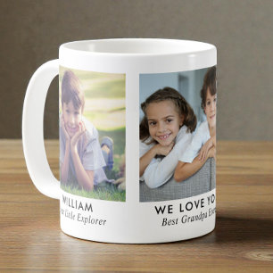 Grandpa 3 Photo Coffee Mug