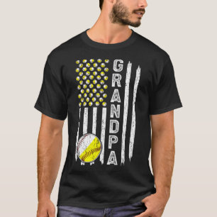 Grandpa American Flag Softll Sell Grandpa  T-Shirt