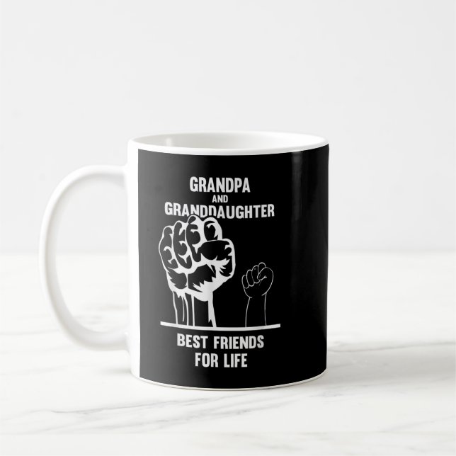 Grandpa and Granddaughter Coffee Mug (Left)
