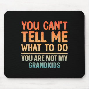 Grandpa Art For Grandfather Papa Papi From Grandki Mouse Pad