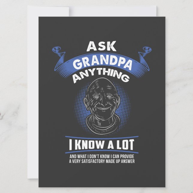 Grandpa - Ask Grandpa Anything (Front)
