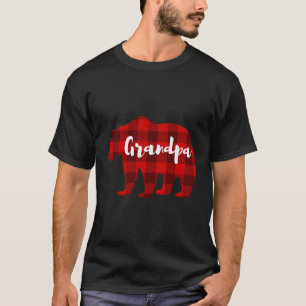 Grandpa Bear Clothing Men Gifts Grandparent Family T-Shirt