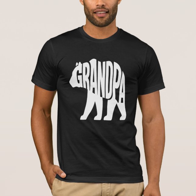 Grandpa Bear  T-Shirt (Front)
