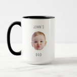 Grandpa Birthday, Baby Face Dady Gift, Custom Face Mug<br><div class="desc">Grandpa Birthday,  Baby Face Dady Gift,  Custom Face Mug</div>
