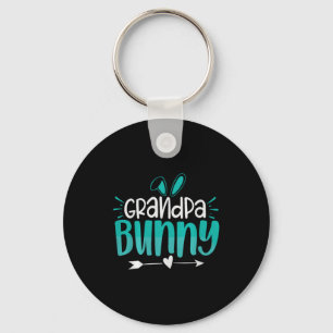 Grandpa Bunny Premium Tri-blend Key Ring