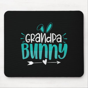 Grandpa Bunny Premium Tri-blend  Mouse Pad
