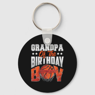 Grandpa Bysketbyll Birthday Boy Family Byller B-da Key Ring