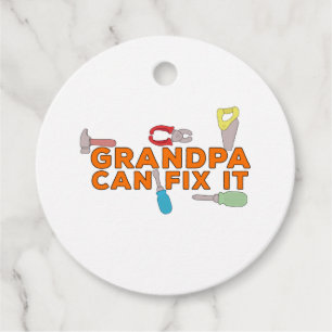 Grandpa Can Fix It Favour Tags