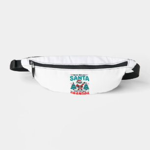 Grandpa Christmas Santa Family Bum Bags