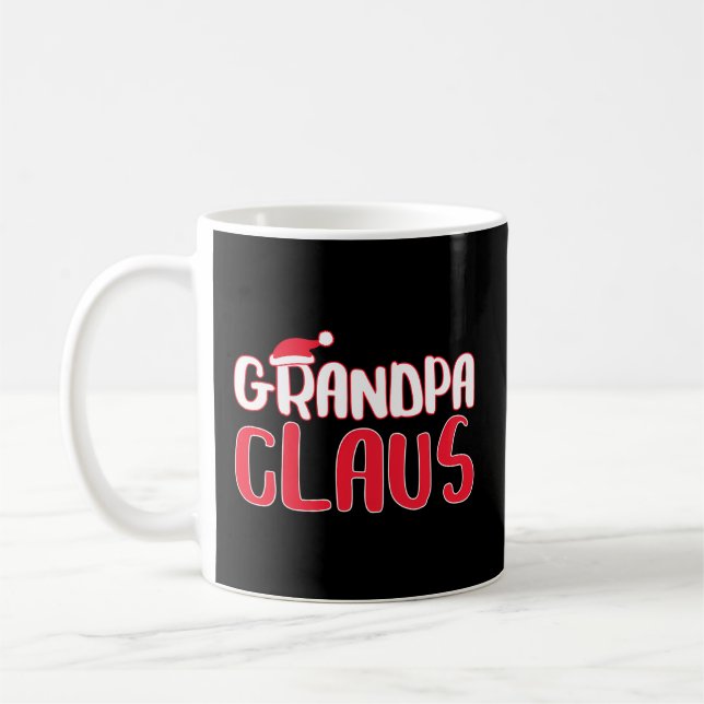 Grandpa Claus Santa Coffee Mug (Left)