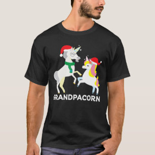 Grandpa-Corn Unicorn Matching Family Pajama Christ T-Shirt