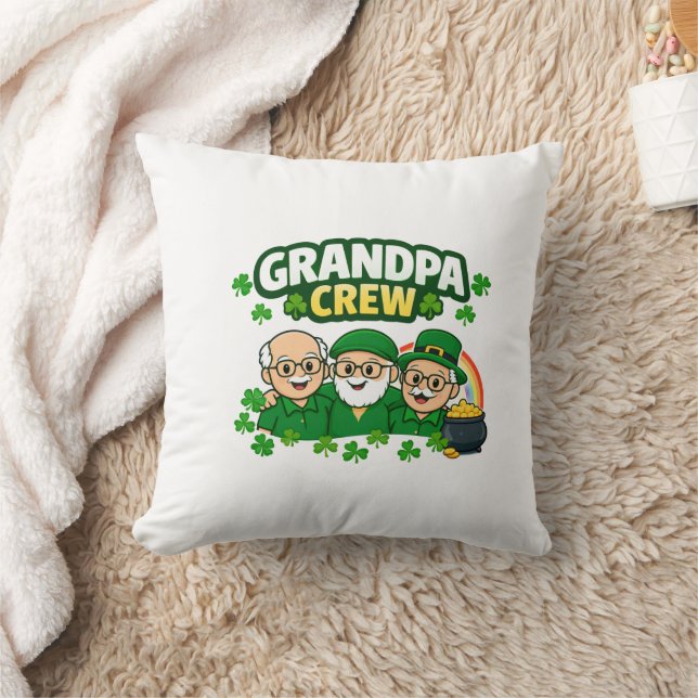 Grandpa Crew Cushion (Blanket)