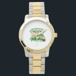 Grandpa Crew Watch<br><div class="desc">Celebrate the proud grandpas of the family with this fun and festive “Grandpa Crew” design. Perfect for family gatherings, St. Patrick’s Day celebrations, or everyday wear, this design shows the special bond between grandpas and their loved ones. A great gift idea for grandfathers who love being part of the family...</div>