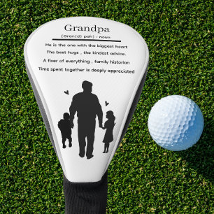 Grandpa definition, grandpa father's day golf head cover