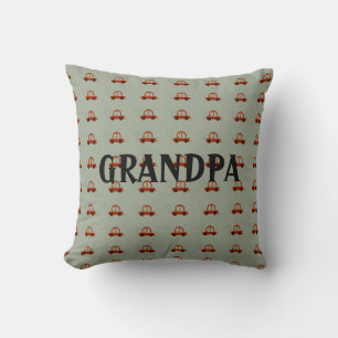 Grandpa Electric Cartoon Car Cushion