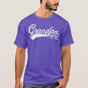 Grandpa est 2024 for grandfather to be T-Shirt