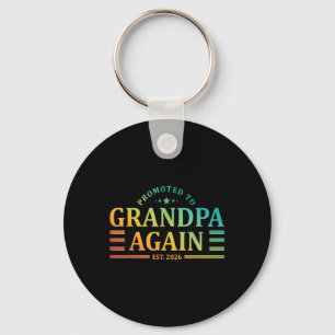 Grandpa Est 2026 First 1st Time Grandpa New Grandf Key Ring