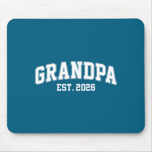 Grandpa Est. 2026 Promoted To Grandpa Est. 2026  Mouse Pad