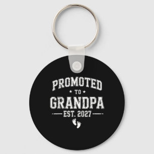 Grandpa Est 2027 Ft Grandpa 2027 Promoted to Key Ring