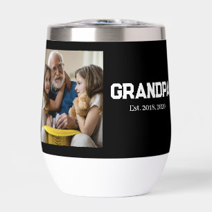 Grandpa Est. White script photo