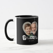 Grandpa Established Photo Gift For Grandfather