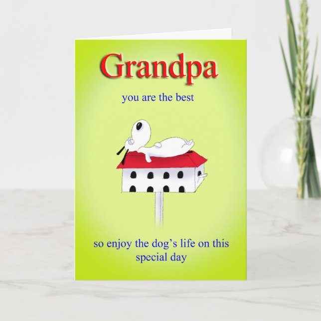 grandpa father's day card (Front)