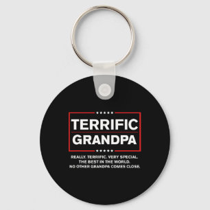Grandpa - Funny Donald Trump Campaign Style Key Ring
