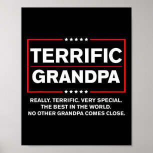 Grandpa - Funny Donald Trump Campaign Style  Poster