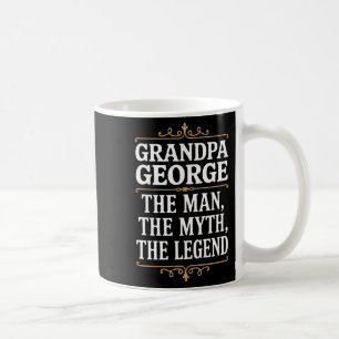 Grandpa George The Man The Myth The Legend Premium Coffee Mug