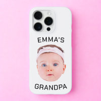Grandpa Gift, Custom Baby Face, Photo Gift