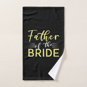 Grandpa Gift Father Of The Bride Hand Towel